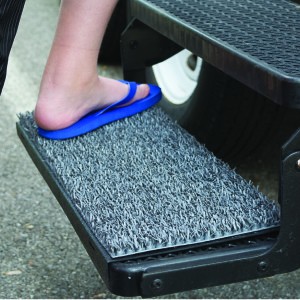 Safety Step Charcoal Sand Away Entry Step Rug