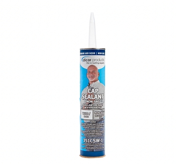 Dicor 351CSW-1 HAPS-Free Cap Sealant - White 