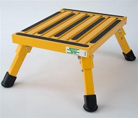 Step Stool, Large, Yellow,  19 Inch Width X 15 Inch Length x 8 Inch Height