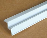 I-Beam Curtain Tracks, Tape, White, 96