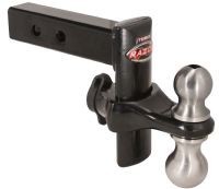 Black Forged Steel Trimax Adjustable Ball Mount TRZ8SPB