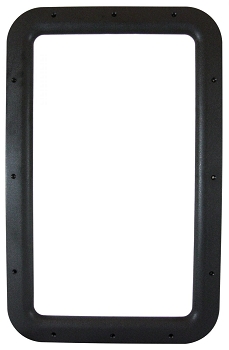 Valterra Entrance Door Window Frame Interior Black