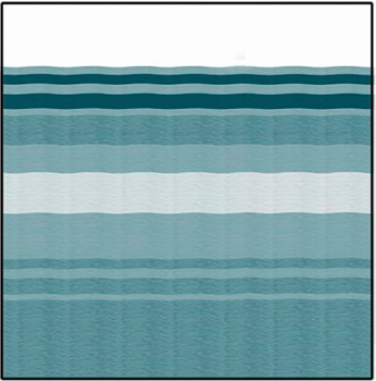 Carefree Teal 16' Awning Replacement Fabric